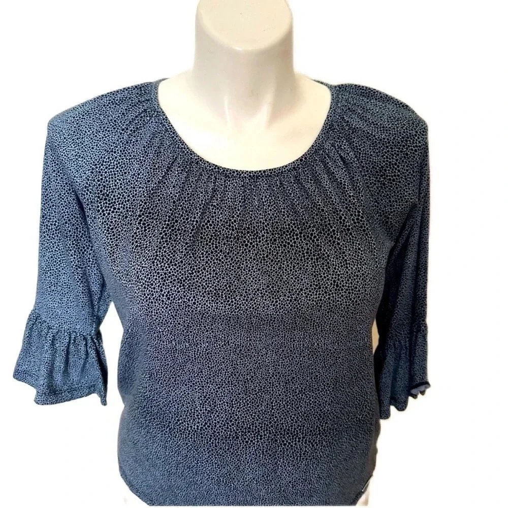 Michael Kors 3/4 Length Sleeve Blouse Size Medium